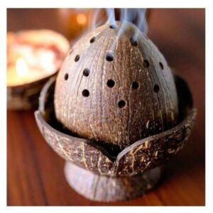 Coconut Shell Incense Burner