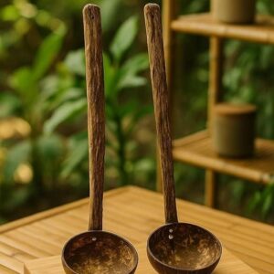 Long Handle Coconut Ladles