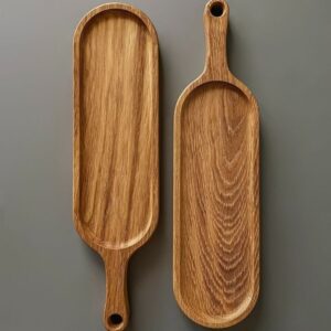 Elegant Wooden Serving Platters